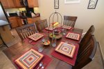 El Dorado  San Felipe Baja California Mexico Vacation Rental condo 8-1 - dining table for 6